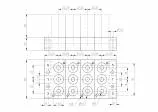 Sistem modular de placi pentru distribuitoare 5/2 si 5/3, tip R-5-503 G