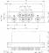 Distribuitor 5/2 actionare pneumatica - montaj pe placa