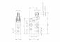 Distribuitor BL 3/2 - actionare mecanica, cu rola indexoare, M5, 125 l/min