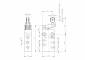 Distribuitor BL 5/2 - actionare mecanica, cu rola indexoare, M5