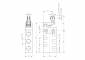 Distribuitor BL 5/2 - actionare mecanica, cu rola indexoare, G 1/8