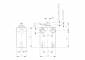 Distribuitor BV 3/2 - actionare mecanica, cu tija, M5, 115 l/min