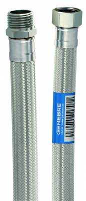 Conector GEFLEX DN13, filet ext. 1/2&QUOT; - int. 1/2&QUOT;, L=25 cm