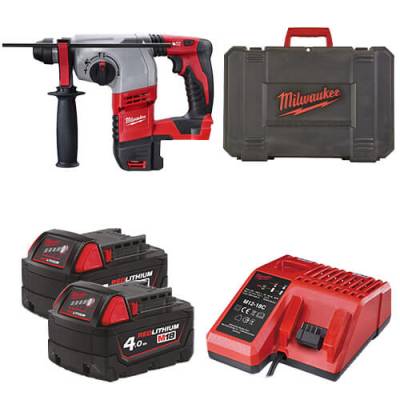 Ciocan rotopercutor SDS-Plus M18 cu 4 functii, cu mandrina FIXTEC - HD18 H-402C