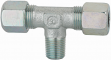 Fiting T cu filet exterior R 1/2&QUOT;, tub Ø14mm, 630bar, otel galvanizat