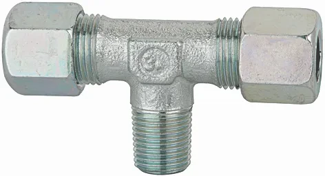 Fiting T cu filet exterior, din diferite materiale