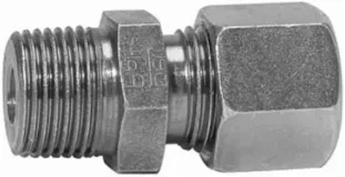 Fiting drept cu filet exterior, din diferite materiale