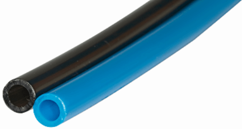 Furtun Duo poliuretan 4x2 mm, albastru/negru