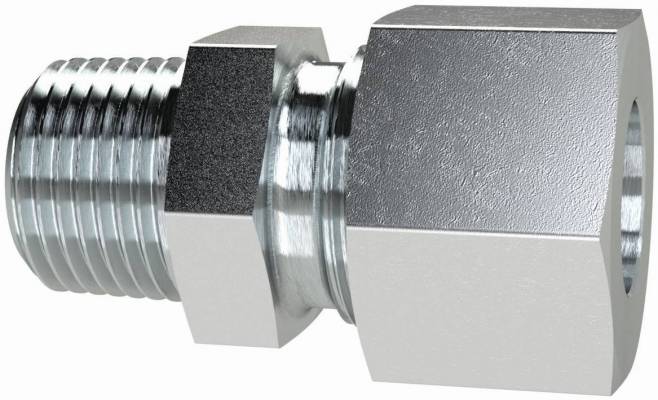 Fiting drept cu filet exterior, din diferite materiale