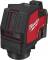 Nivela laser cu 2 planuri cu fascicul verde reincarcabila REDLITHIUM USB - Milwaukee L4 CLL-301C