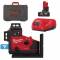 Nivela laser verde M12 cu aliniere automata 360°, in 3 planuri - Milwaukee M12 A3PLO-401C