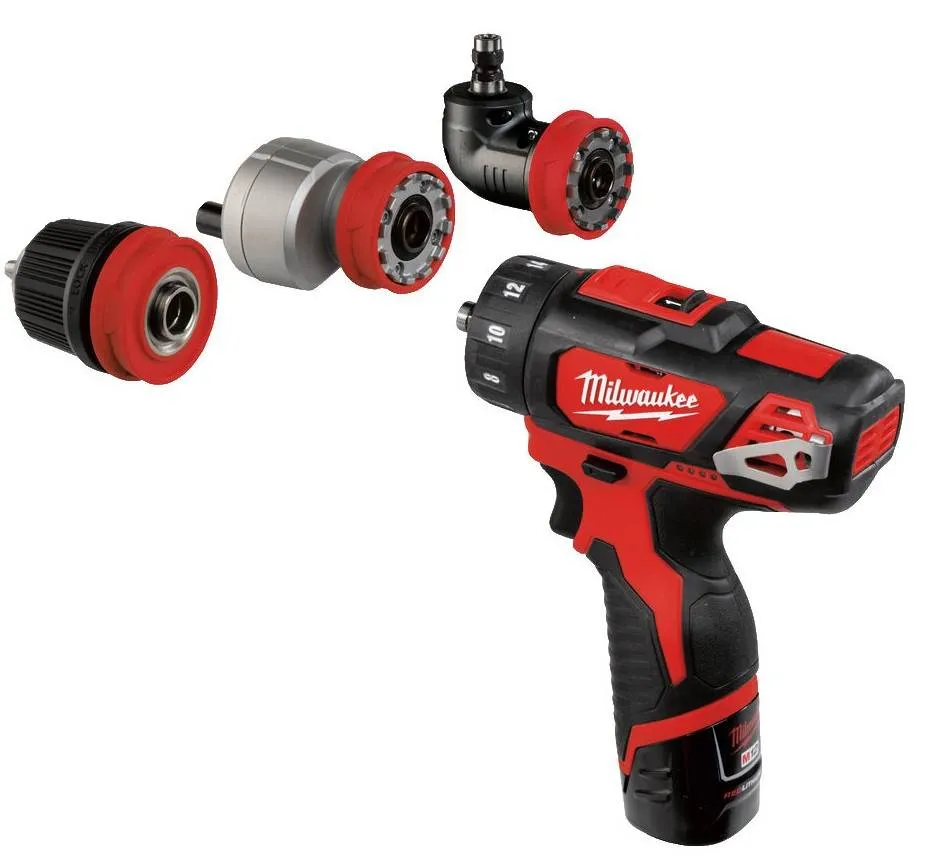 Masina de insurubat M12 subcompacta cu mandrina detasabila - M12 BDDXKIT