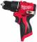 Masina de gaurit compacta, cu percutie si motor fara perii M12 - Milwaukee M12 BLPDRC-402C