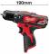 Masina de gaurit M12 subcompacta cu percutie - Milwaukee M12 BPD-0