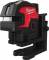 Nivela laser M12 cu linie transversala cu 4 puncte - Milwaukee M12 CLL4P-0C