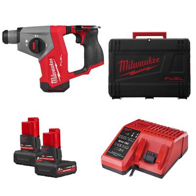 Ciocan rotopercutor SDS-PLUS M12 Fuel compact 16 mm - Milwaukee M12 FHAC16-502X