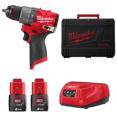 Masina de gaurit cu percutie subcompacta M12 FUEL - Milwaukee M12 FPD2-202X