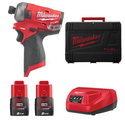 Masina de insurubat hidraulica cu impact 1/4&QUOT; Hex M12 FUEL SURGE - M12 FQID-202X