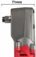 Cheie de impact 3/8″ M12 FUEL cu unghi drept si inel de fixare - Milwaukee M12 FRAIWF38-0
