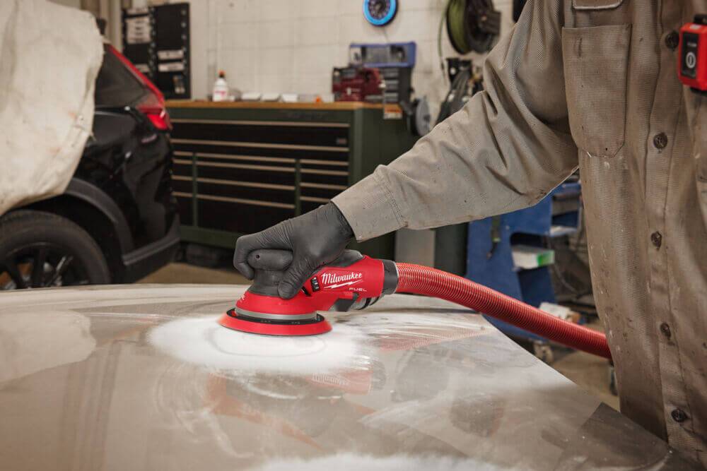 Slefuitor orbital M12 FUEL 150 mm cu orbita de 2,5 mm - Milwaukee M12 FROS2.5-0