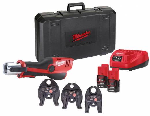 Presa hidraulica M12 FORCE LOGIC sub-compacta - Milwaukee M12 HPT-202C U-SET