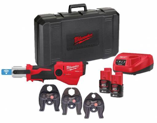 Presa hidraulica M12 FORCE LOGIC ONE-KEY sub-compacta - Milwaukee M12 ONEHPT-202C V-SET