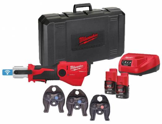 Presa hidraulica M12 FORCE LOGIC ONE-KEY sub-compacta - Milwaukee M12 ONEHPT-202C V-SET 2
