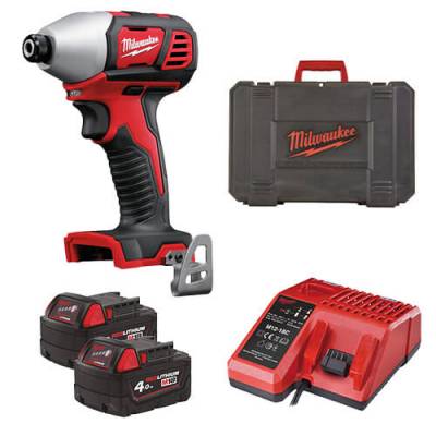 Masina de insurubat cu impact, compacta 1/4&QUOT; Hex - Milwaukee M18 BID-402C