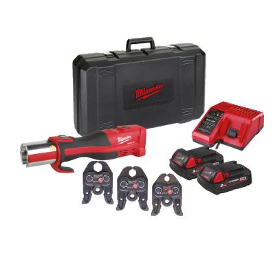 Presa M18 FORCE LOGIC compacta cu motor fara perii - Milwaukee M18 BLHPT-202C M-SET