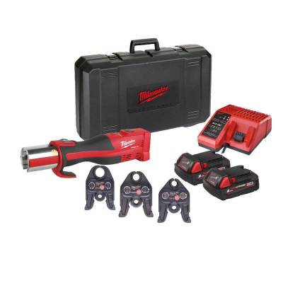 Presa M18 FORCE LOGIC compacta cu motor fara perii - Milwaukee M18 BLHPT-202C TH-SET