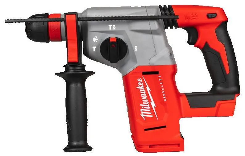 Ciocan rotopercutor SDS-PLUS 26 mm fara perii cu 4 functii si mandrina FIXTEC M18 BLHX