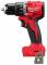 Masina de gaurit compacta, cu percutie si motor fara perii M18 - Milwaukee M18 BLPDRC-202C