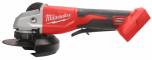 Polizor unghiular fara perii 115 mm M18 cu comutator tip clapeta - Milwaukee M18 BLSAG115XPD-0