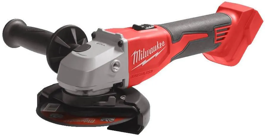 Polizor unghiular fara perii M18 125 mm cu comutator glisant - M18 BLSAG125X