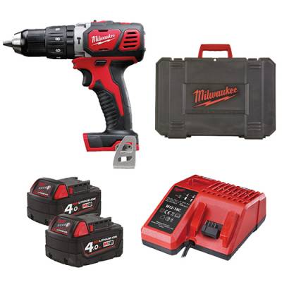 Masina de gaurit cu percutie compacta - Milwaukee M18 BPD-402C