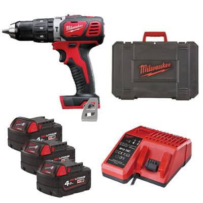 Masina de gaurit cu percutie compacta - Milwaukee M18 BPD-403C