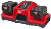 Incarcator rapid M18 cu doua porturi - Milwaukee M18 DBSC
