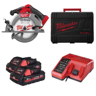 Fierastrau circular pentru lemn si plastic 55 mm M18 FUEL - Milwaukee M18 FCS552-302X