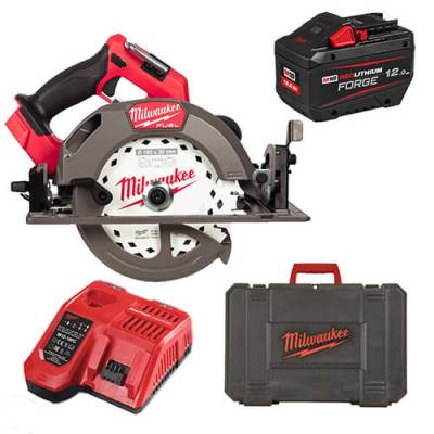 Fierastrau circular M18 FUEL compatibil cu sina de ghidare - Milwaukee M18 FCS66GR3-121C