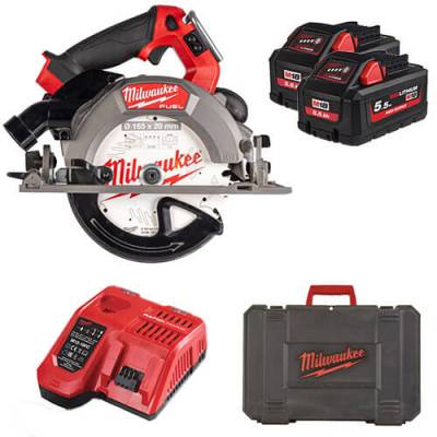 Fierastrau circular M18 FUEL 165 mm - Milwaukee M18 FCSDC165-552C