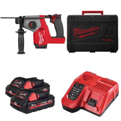 Ciocan rotopercutor 16 mm SDS-PLUS M18 FUEL 4 moduri - Milwaukee M18 FHAC16-302X
