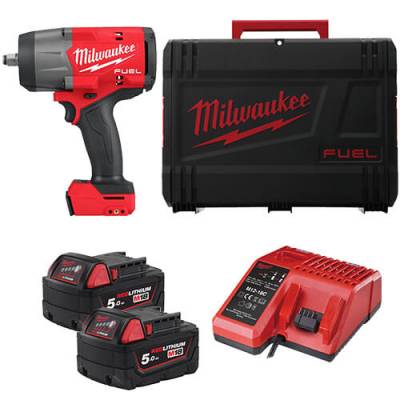 Cheie de impact M18 FUEL 1/2″, cuplu ridicat si inel de fixare - Milwaukee M18 FHIW2F12-502X