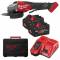 Polizor de inalta performanta, franare rapida, comutator tip clapeta M18 FUEL 125 mm - Milwaukee M18 FHSAG125XPDB2-802X