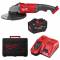 Polizor unghiular 230 mm cu comutator tip clapeta M18 FUEL - Milwaukee M18 FLAG230XPDB-121C