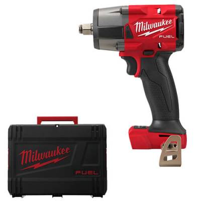 Cheie de impact 1/2″ M18 FUEL, cuplu mediu si inel de fixare - Milwaukee M18 FMTIW2F12-0X