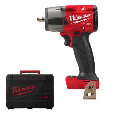 Cheie de impact 3/8″ M18 FUEL, cuplu mediu si inel de fixare - Milwaukee M18 FMTIW2F38-0X