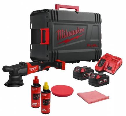 Masina de polisat orbitala M18 FUEL 15 mm - Milwaukee M18 FROP15-502X KIT