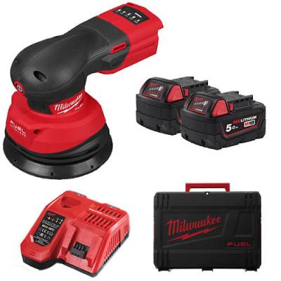 Slefuitor orbital 125 mm M18 FUEL - Milwaukee M18 FROS125-502X
