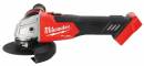 Polizor unghiular 125 mm cu comutator culisant M18 FUEL - Milwaukee M18 FSAG125X-0X