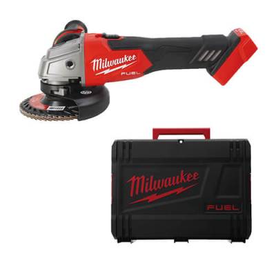 Polizor unghiular 125 mm cu comutator culisant M18 FUEL - Milwaukee M18 FSAG125X-0X